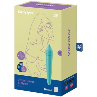 Satisfyer ultra power bullet 8 - turquesa satisfyer connect caliente. Pt