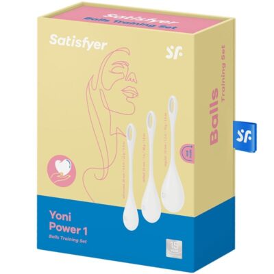 Conjunto de treinamento satisfyer yoni power 1 - branco satisfyer balls caliente. Pt