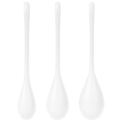 Alternative view of CONJUNTO DE TREINAMENTO SATISFYER YONI POWER 1 - BRANCO