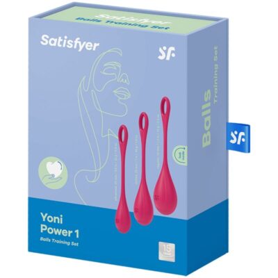 Conjunto de treinamento satisfyer yoni power 1 - vermelho satisfyer balls caliente. Pt