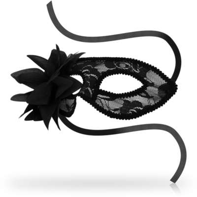Alternative view of OHMAMA MASCARA RENDAS EYEMASK E FLOR - PRETO