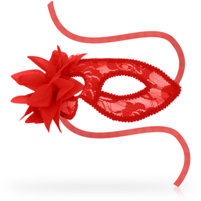 Alternative view of MÁSCARAS DE Renda EYEMASK E FLOR - VERMELHO