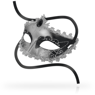 Alternative view of OHMAMA MASKS BLACK DIAMOND EYEMASK - CINZA