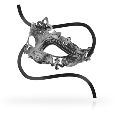 Alternative view of MÁSCARAS OHMAMA VENETIAN EYEMASK - PRATA