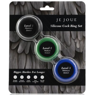 Alternative view of CONJUNTO DE ANEL DE SILICONE JE JOUE