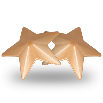 Cobertura coquette chic desire para bico - estrelas douradas coquette accessories caliente. Pt