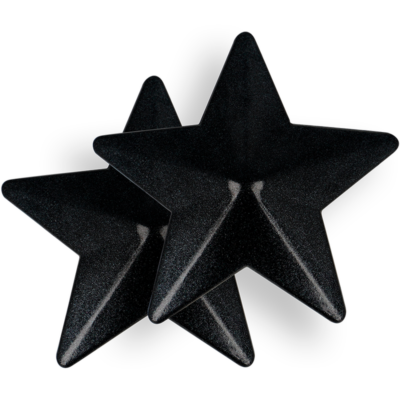 Cobertura de bico coquette chic desire - black stars coquette accessories caliente. Pt