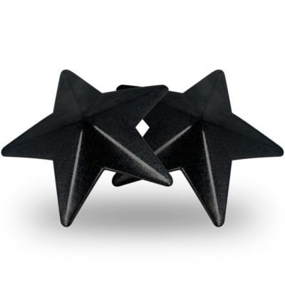 Cobertura de bico coquette chic desire - black stars coquette accessories caliente. Pt