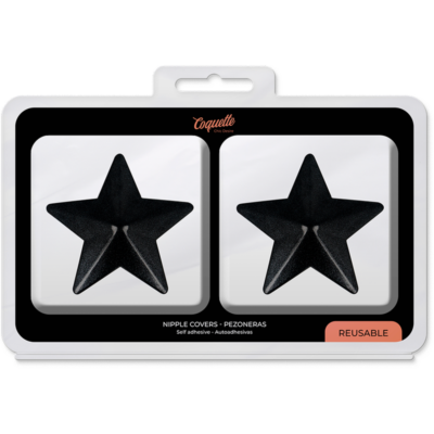 Cobertura de bico coquette chic desire - black stars coquette accessories caliente. Pt
