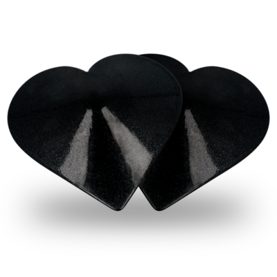 Coquette chic desire tampas para bico - corações negros coquette accessories caliente. Pt