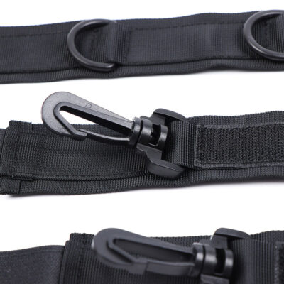 Colar de nylon ohmama fetiche com contenção de pulso ohmama fetish caliente. Pt