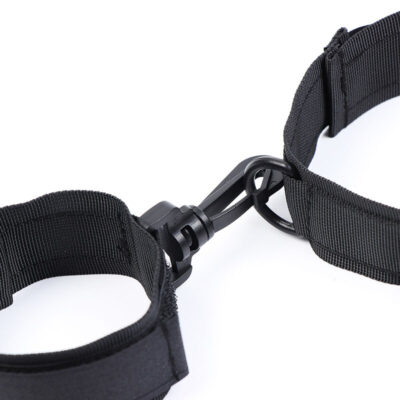 Colar de nylon ohmama fetiche com contenção de pulso ohmama fetish caliente. Pt