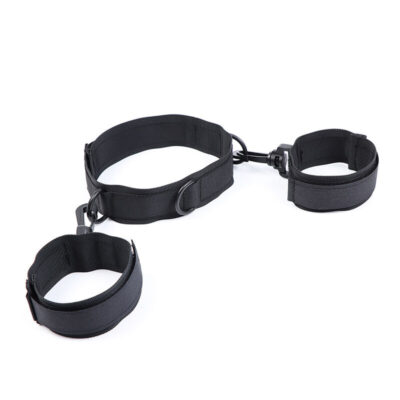 Colar de nylon ohmama fetiche com contenção de pulso ohmama fetish caliente. Pt