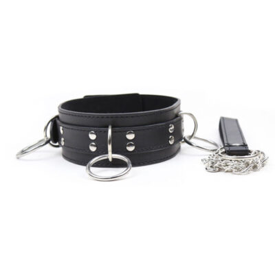 OHMAMA FETISH COLLAR SUMISION CON 3 ANILLAS 10 Ohmama fetish 3 ring slave collar ohmama fetish caliente. Pt