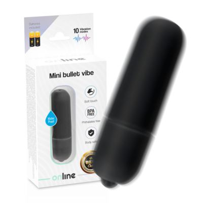 Alternative view of MINI BULLET VIBE ONLINE - PRETO