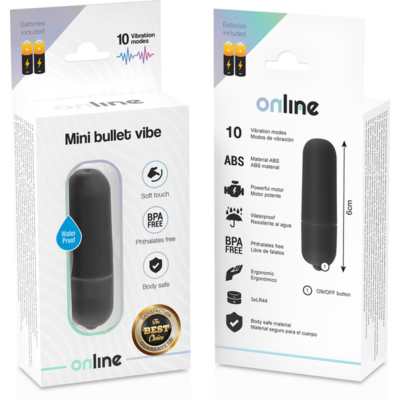 Mini bullet vibe online - preto online caliente. Pt