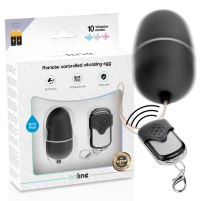 Alternative view of OVO VIBRANTE DE CONTROLE REMOTO ONLINE M - PRETO
