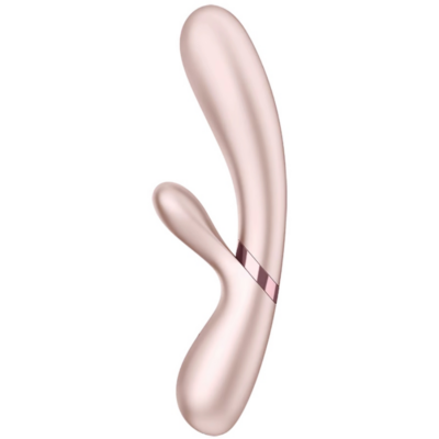 Alternative view of VIBRADOR DE AMANTE QUENTE SATISFYER - PRATA