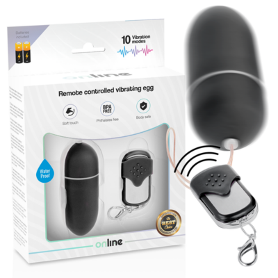 Alternative view of OVO VIBRANTE DE CONTROLE REMOTO ONLINE L - PRETO