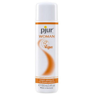 LUBRIFICANTE À BASE DE ÁGUA PJUR FEMININO VEGANO 100 ML