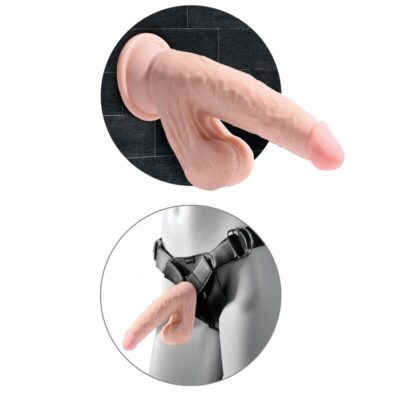 BOLAS DE BALANÇO KING COCK PLUS 3D COCK 20,3 CM 11 Bolas de balanço king cock plus 3d cock 20,3 cm king cock plus caliente. Pt
