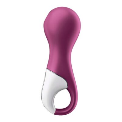 Satisfyer dual love vibrador e sucionador com ar pulsado vermelho satisfyer air pulse caliente. Pt