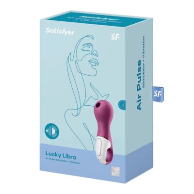 Satisfyer dual love vibrador e sucionador com ar pulsado vermelho satisfyer air pulse caliente. Pt