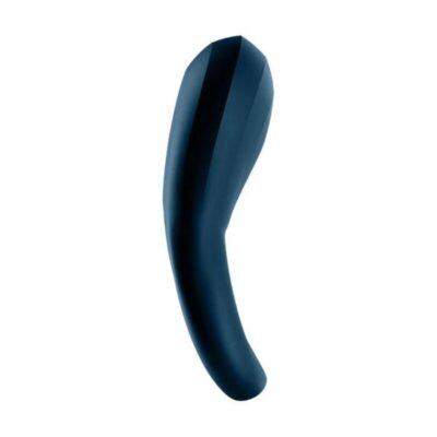 Alternative view of SATISFYER EPIC DUO RING VIBRATOR APP - BLUE