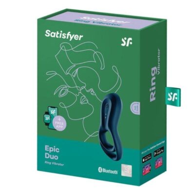 Satisfyer epic duo ring vibrator app - blue satisfyer connect caliente. Pt