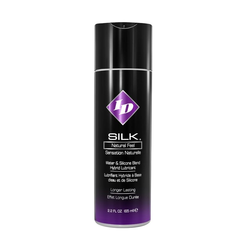 ID SILK NATURAL FEEL SILICONE/ÁGUA 65 ML 2 Id silk natural feel silicone/água 65 ml