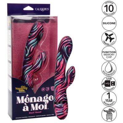 Alternative view of CALEX MENAGE UM VIBRADOR DE VARINHA DUPLA MOI