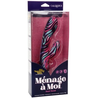 Calex menage um vibrador de varinha dupla moi calexotics caliente. Pt