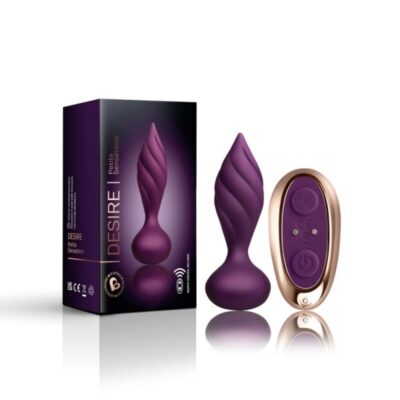 Alternative view of ROCKS OFF DESIRE ANAL STIMULATOR LILAC