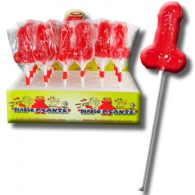 Alternative view of DIABLO PICANTE - GUMMY LOLLIPOP PENIS