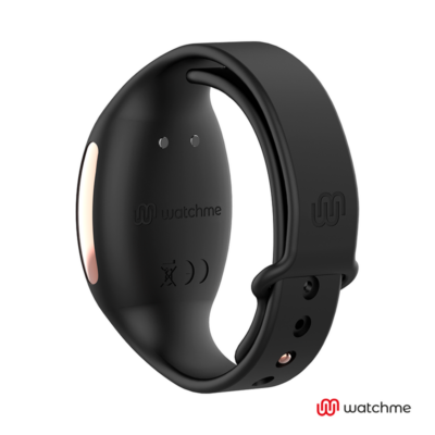 Watchme - relógio de tecnologia sem fio jet black e cobre watchme caliente. Pt