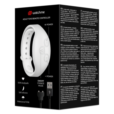 Watchme - relógio de tecnologia sem fio jet black e cobre watchme caliente. Pt