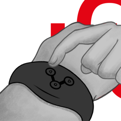 Watchme™ - relógio com tecnologia sem fio jato preto - image 8