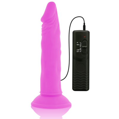 Diversia flexível vibração vibrante 23 cm - roxo diversia caliente. Pt