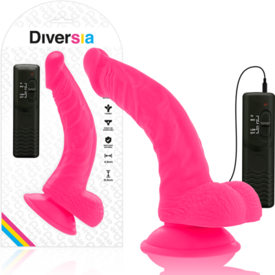 Alternative view of DIVERSIA VIBRAÇÃO FLEXÍVEL DIVERSIA 21,5 CM - ROXO
