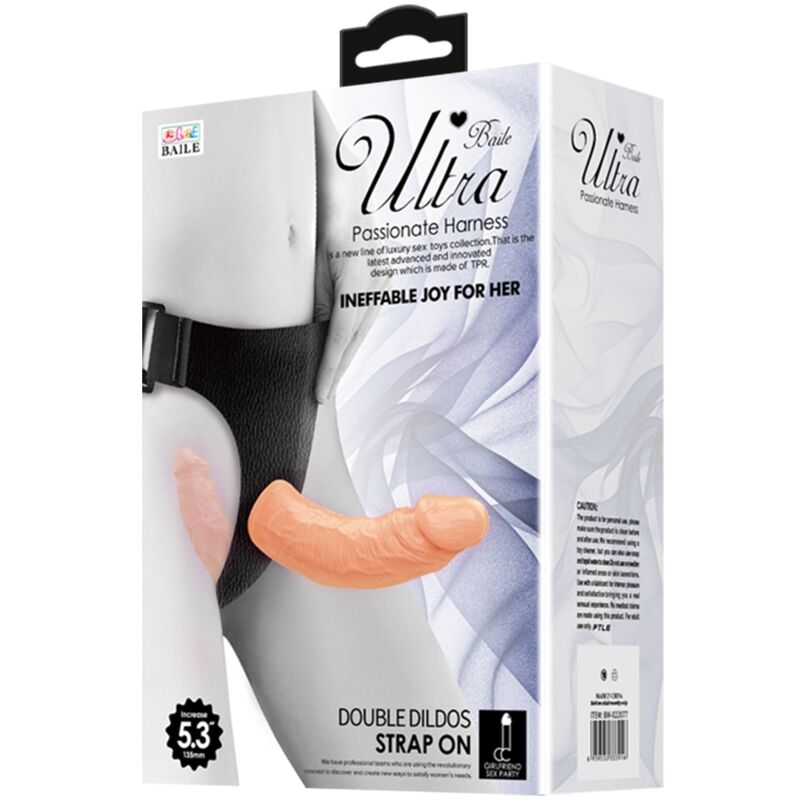 BAILE ULTRA APAIXONADO ARNÊS DILDOS CORREIA DUPLA NA 4 Baile ultra apaixonado arnês dildos correia dupla na - image 4