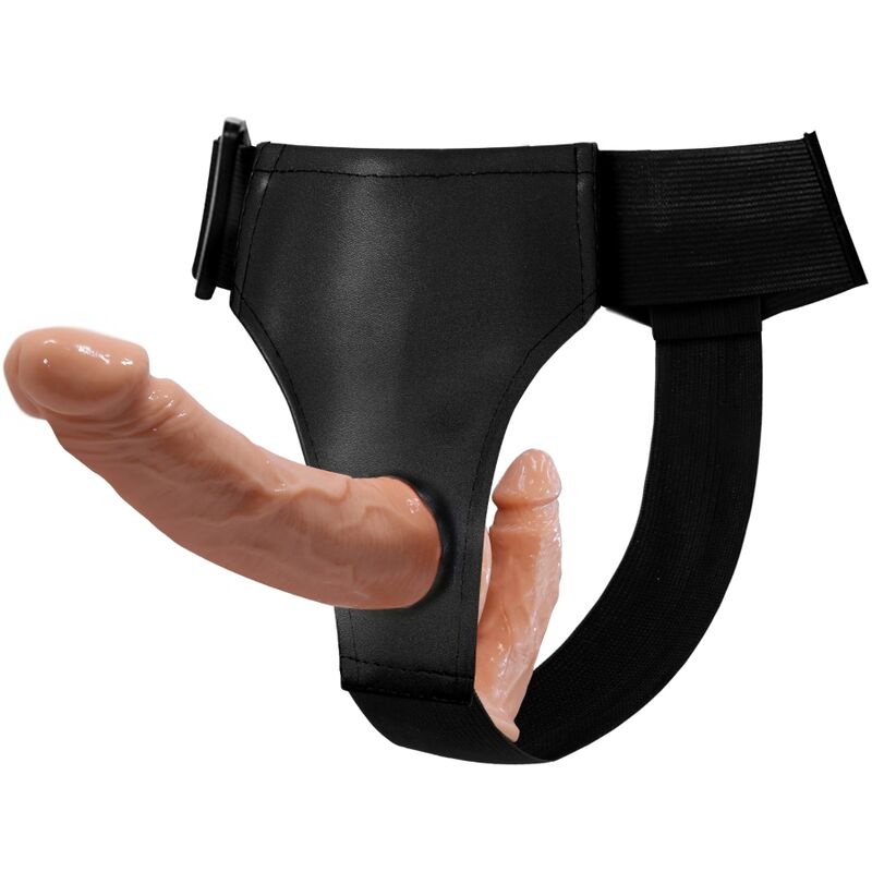 BAILE ULTRA APAIXONADO ARNÊS DILDOS CORREIA DUPLA NA 1 Baile ultra apaixonado arnês dildos correia dupla na