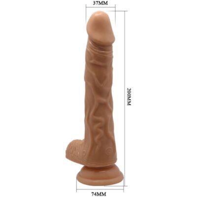 Lindo encontro bodach impulso e rotação 20 cm baile dildos caliente. Pt