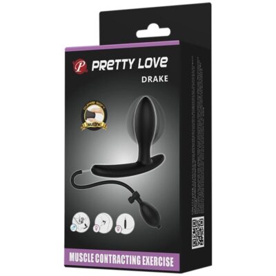 Plugue anal inflável pretty love drake pretty love caliente. Pt