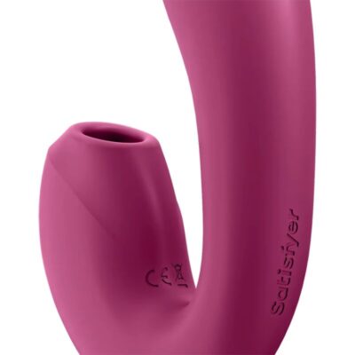 APLICATIVO ESTIMULADOR E VIBRADOR SATISFYER SUNRAY - VERMELHO 5 Aplicativo estimulador e vibrador satisfyer sunray - vermelho - image 2
