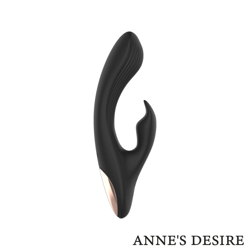 ANNE'S DESIRE™ - RABBIT TECNOLOGIA DE CONTROLE REMOTO WATCHME PRETO/OURO