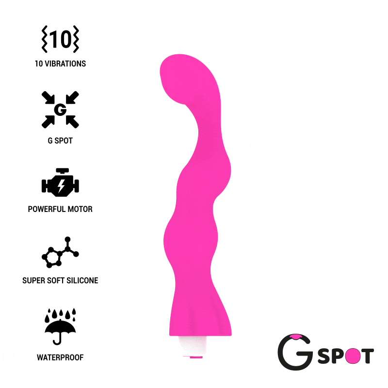 G-SPOT™- GEORGE VIBRADOR GUM ROSA