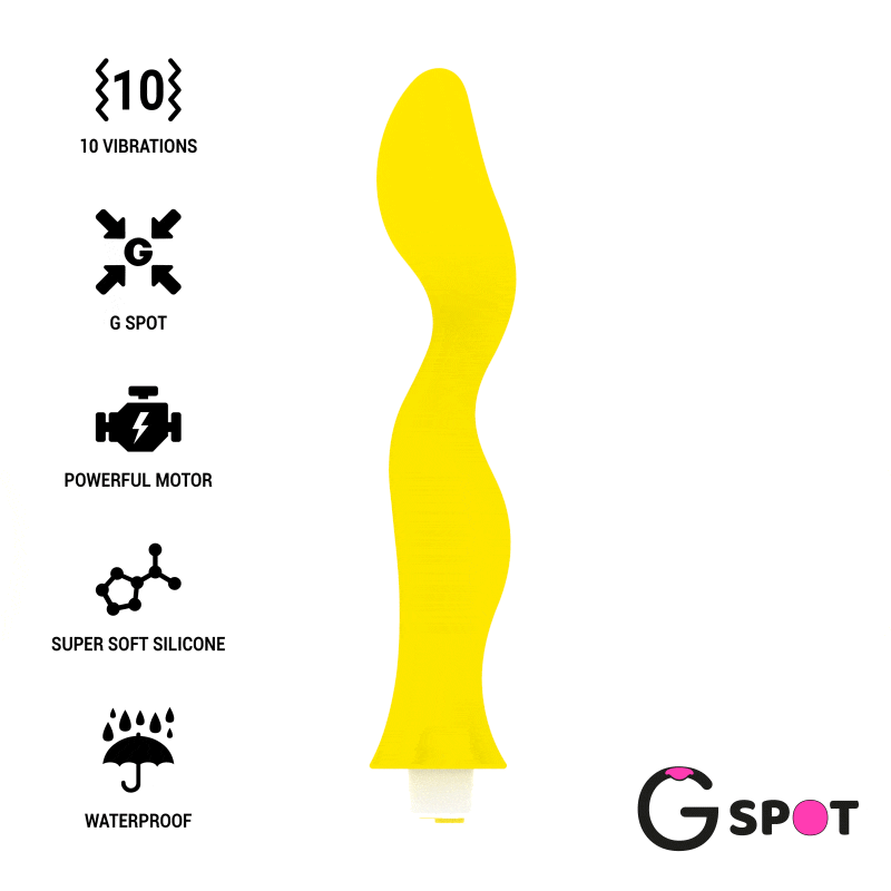 G-SPOT™- PONTO G GAVYN VIBRADOR AMARELO