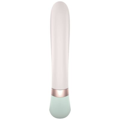 Alternative view of SATISFYER HEAT WAVE VIBRATOR APP - WHITE