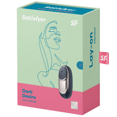 VIBRADOR DE LAY-ON DE DESEJO ESCURO SATISFADOR 7 Vibrador de lay-on de desejo escuro satisfador - image 4