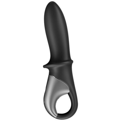 Alternative view of SATISFYER HOT PASSION ANAL VIBRATOR APP - BLACK